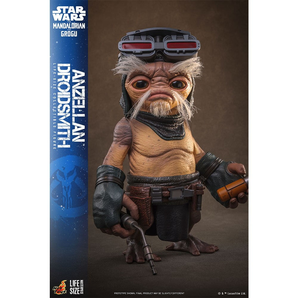 【予約安心出荷】[FIG] ライフサイズ・マスターピース アンゼラ人(ドロイド修理屋) STAR WARS(スター・ウォーズ)/マンダロリアン・アンド・グローグー 1/1 完成品 可動フィギュア(LMS#017) ホットトイズ(2026年9月)