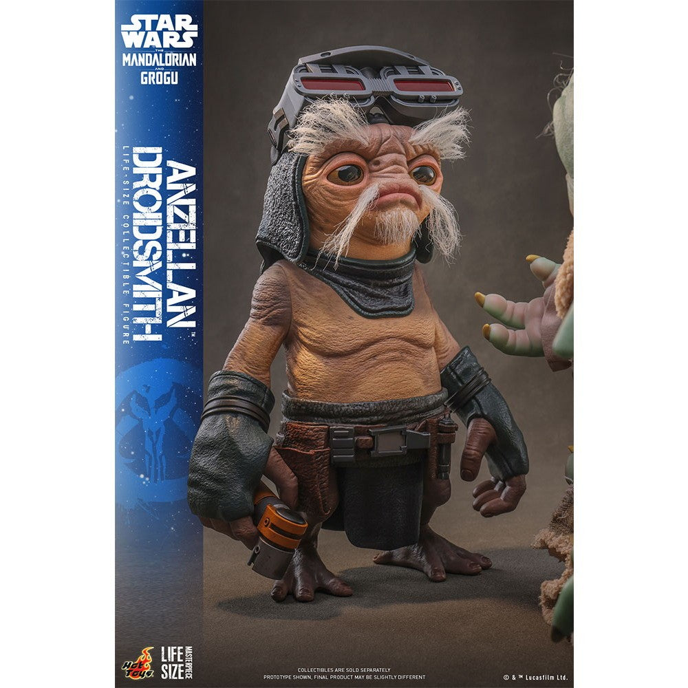 【予約安心出荷】[FIG] ライフサイズ・マスターピース アンゼラ人(ドロイド修理屋) STAR WARS(スター・ウォーズ)/マンダロリアン・アンド・グローグー 1/1 完成品 可動フィギュア(LMS#017) ホットトイズ(2026年9月)
