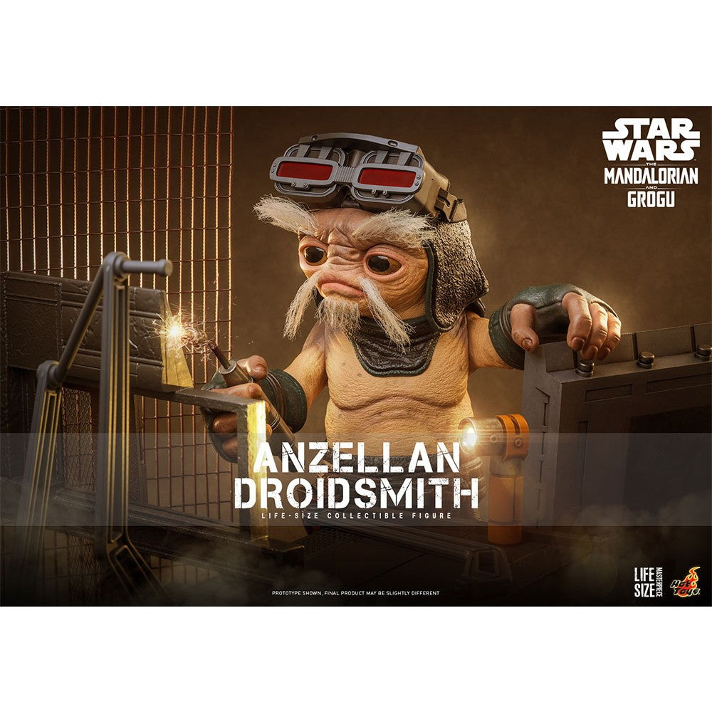 【予約安心出荷】[FIG] ライフサイズ・マスターピース アンゼラ人(ドロイド修理屋) STAR WARS(スター・ウォーズ)/マンダロリアン・アンド・グローグー 1/1 完成品 可動フィギュア(LMS#017) ホットトイズ(2026年9月)