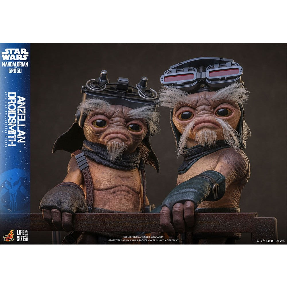 【予約安心出荷】[FIG] ライフサイズ・マスターピース アンゼラ人(ドロイド修理屋) STAR WARS(スター・ウォーズ)/マンダロリアン・アンド・グローグー 1/1 完成品 可動フィギュア(LMS#017) ホットトイズ(2026年9月)
