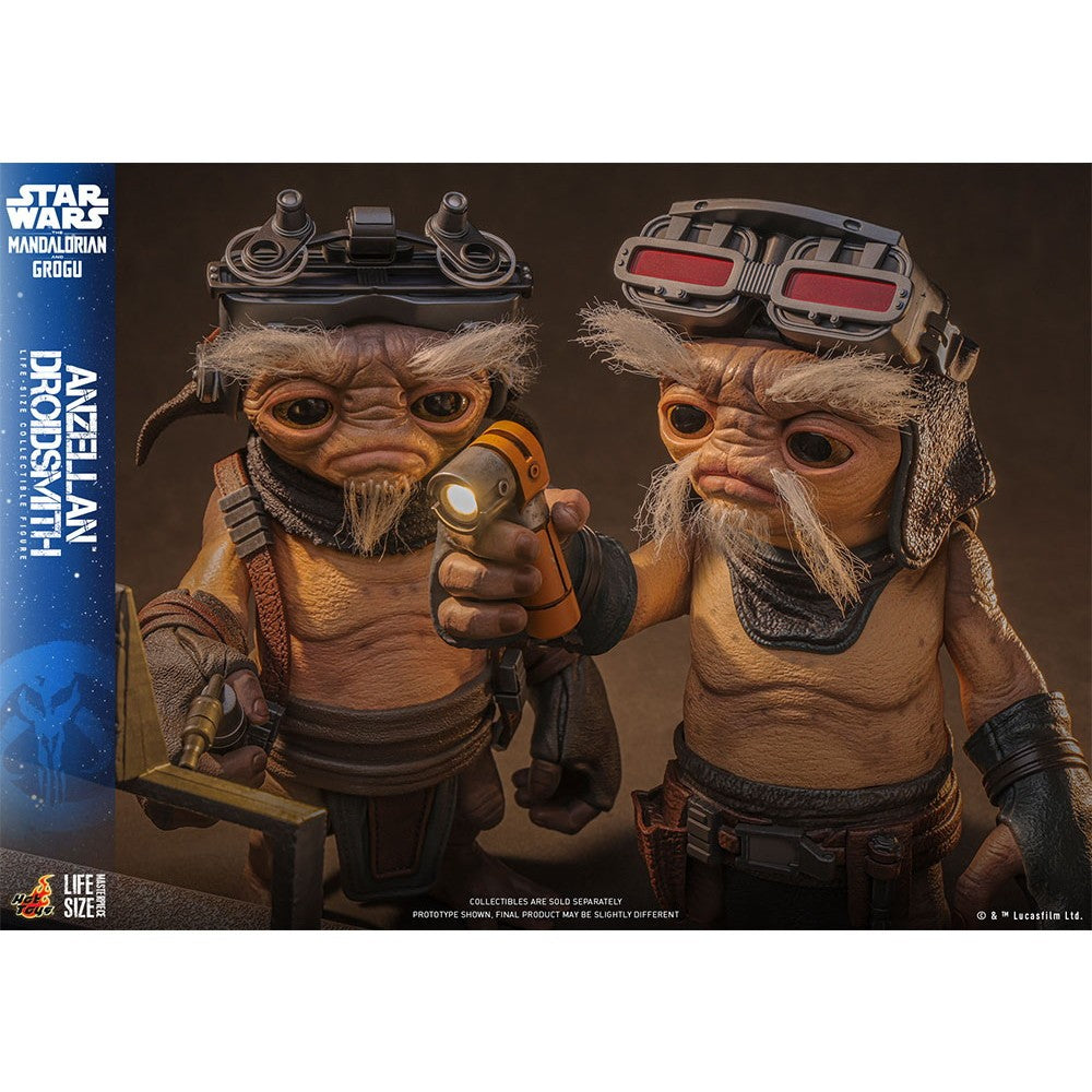【予約安心出荷】[FIG] ライフサイズ・マスターピース アンゼラ人(ドロイド修理屋) STAR WARS(スター・ウォーズ)/マンダロリアン・アンド・グローグー 1/1 完成品 可動フィギュア(LMS#017) ホットトイズ(2026年9月)