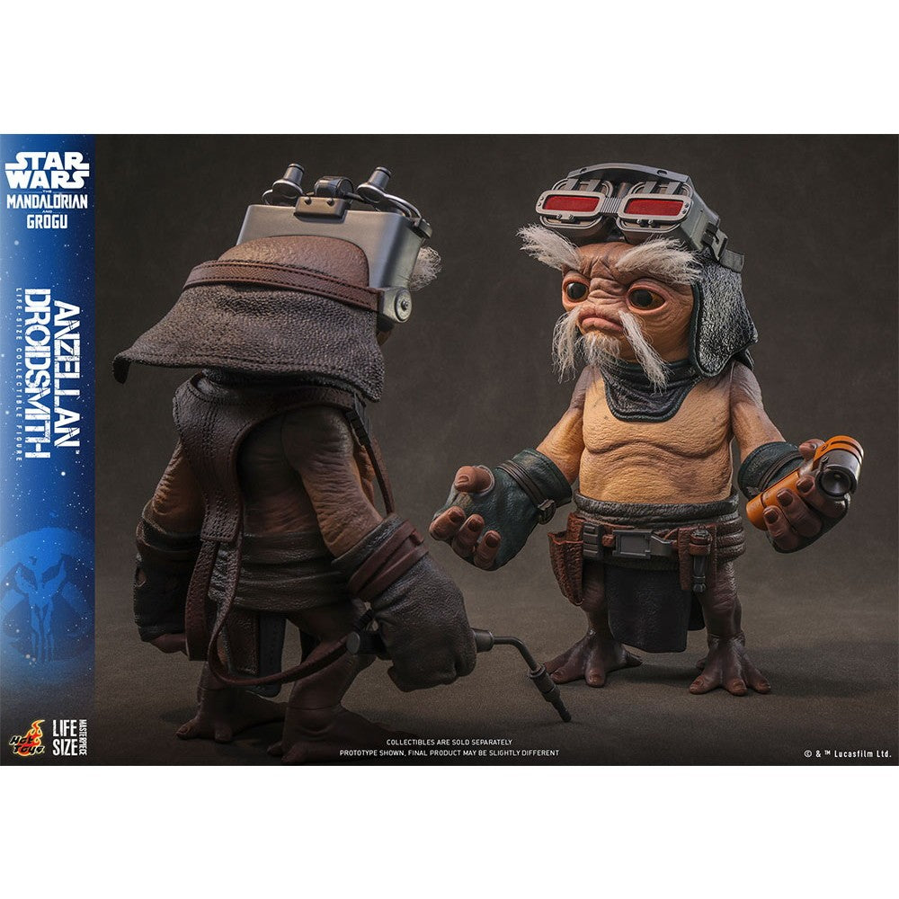 【予約安心出荷】[FIG] ライフサイズ・マスターピース アンゼラ人(ドロイド修理屋) STAR WARS(スター・ウォーズ)/マンダロリアン・アンド・グローグー 1/1 完成品 可動フィギュア(LMS#017) ホットトイズ(2026年9月)