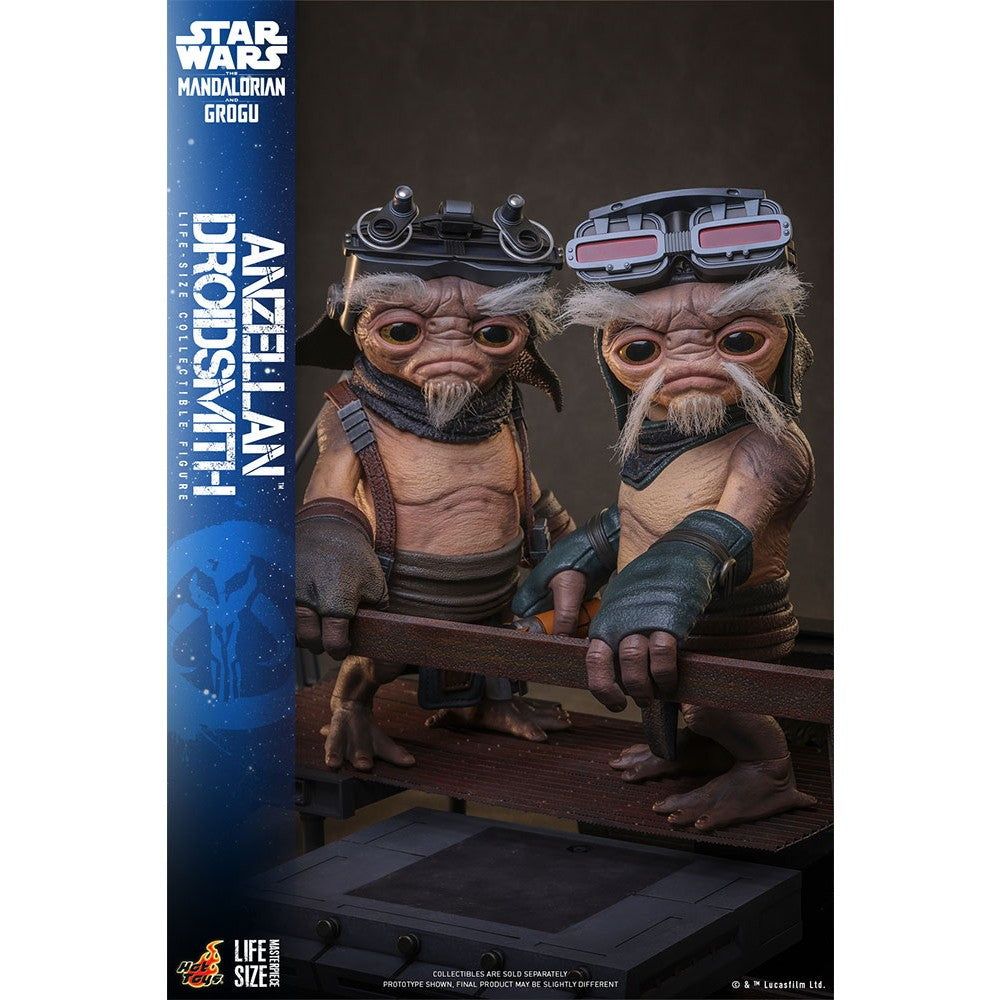 【予約安心出荷】[FIG] ライフサイズ・マスターピース アンゼラ人(ドロイド修理屋) STAR WARS(スター・ウォーズ)/マンダロリアン・アンド・グローグー 1/1 完成品 可動フィギュア(LMS#017) ホットトイズ(2026年9月)