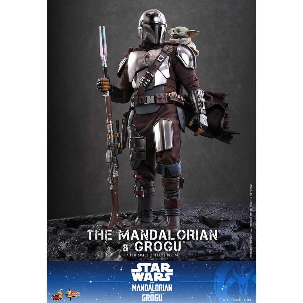 【予約安心出荷】[FIG] ムービー・マスターピース マンダロリアン&グローグー STAR WARS(スター・ウォーズ)/マンダロリアン・アンド・グローグー 1/6 完成品 可動フィギュア(MM#871) ホットトイズ(2026年12月)