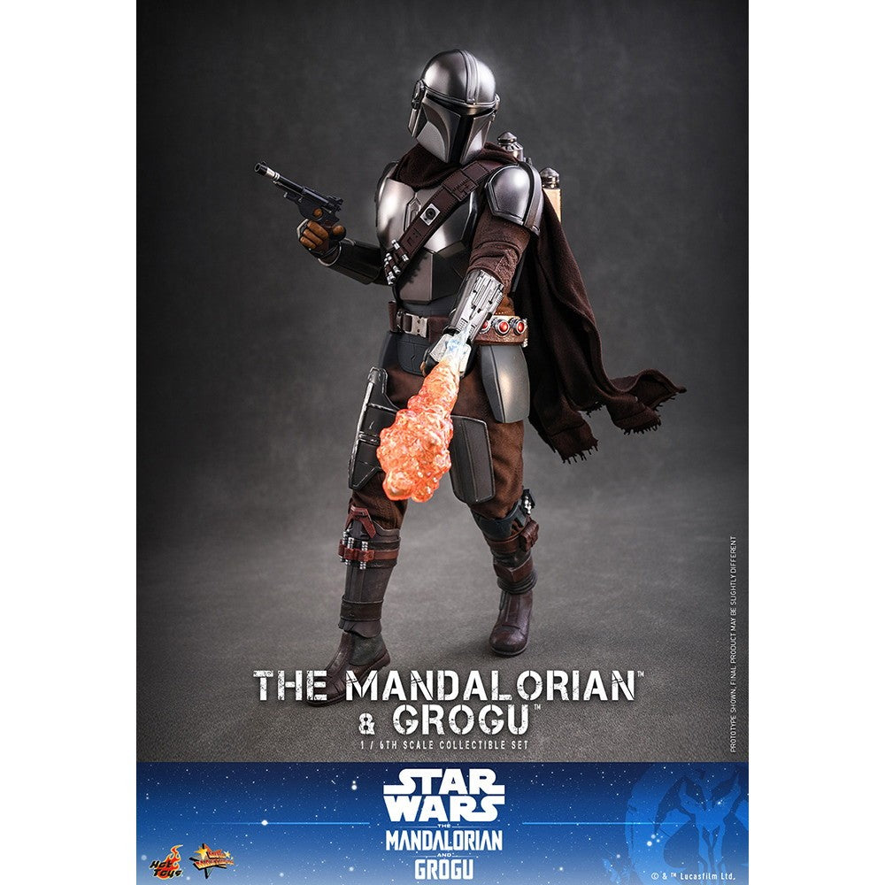【予約安心出荷】[FIG] ムービー・マスターピース マンダロリアン&グローグー STAR WARS(スター・ウォーズ)/マンダロリアン・アンド・グローグー 1/6 完成品 可動フィギュア(MM#871) ホットトイズ(2026年12月)