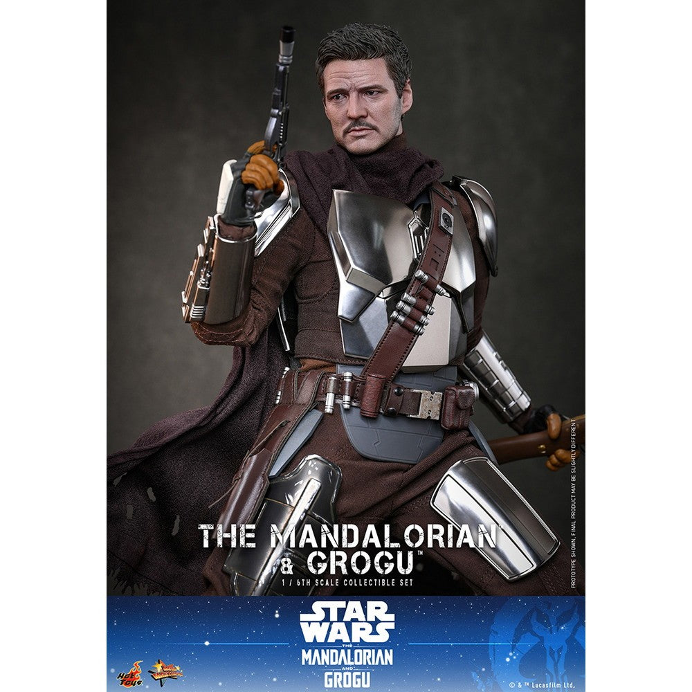 【予約安心出荷】[FIG] ムービー・マスターピース マンダロリアン&グローグー STAR WARS(スター・ウォーズ)/マンダロリアン・アンド・グローグー 1/6 完成品 可動フィギュア(MM#871) ホットトイズ(2026年12月)
