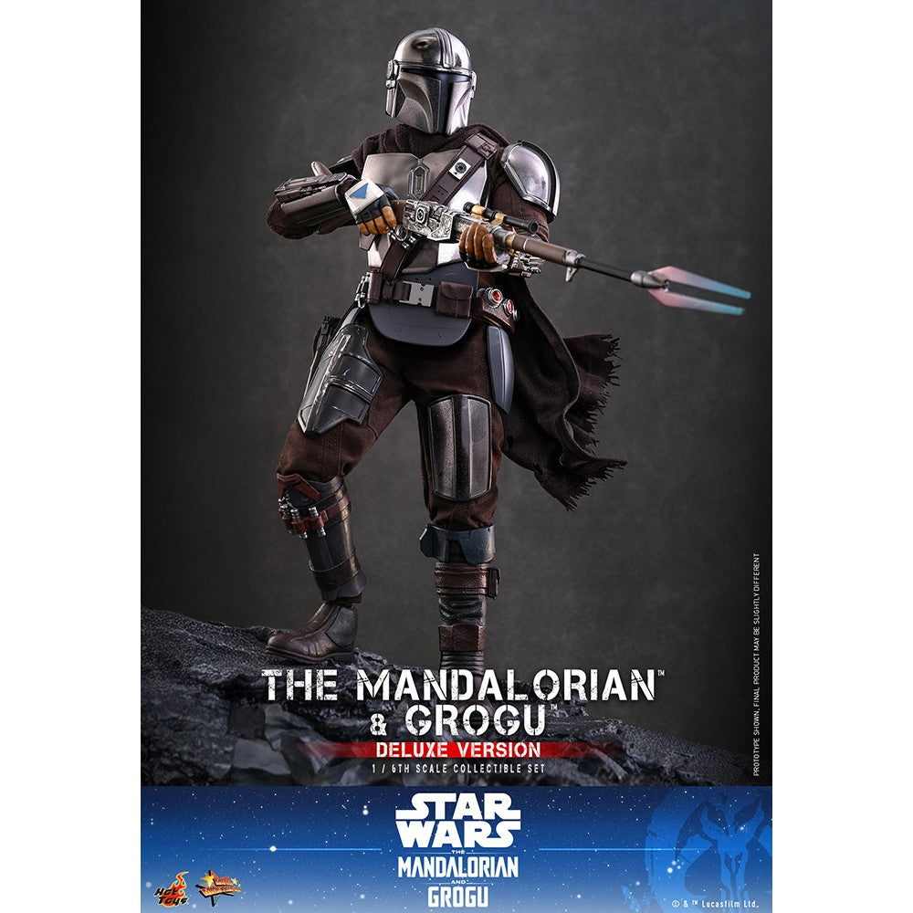 【予約安心出荷】[FIG] ムービー・マスターピース マンダロリアン&グローグー(デラックス版) STAR WARS(スター・ウォーズ)/マンダロリアン・アンド・グローグー 1/6 完成品 可動フィギュア(MM#872) ホットトイズ(2026年12月)