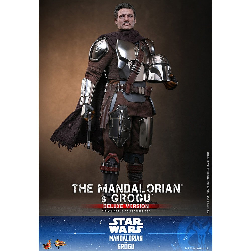 【予約安心出荷】[FIG] ムービー・マスターピース マンダロリアン&グローグー(デラックス版) STAR WARS(スター・ウォーズ)/マンダロリアン・アンド・グローグー 1/6 完成品 可動フィギュア(MM#872) ホットトイズ(2026年12月)