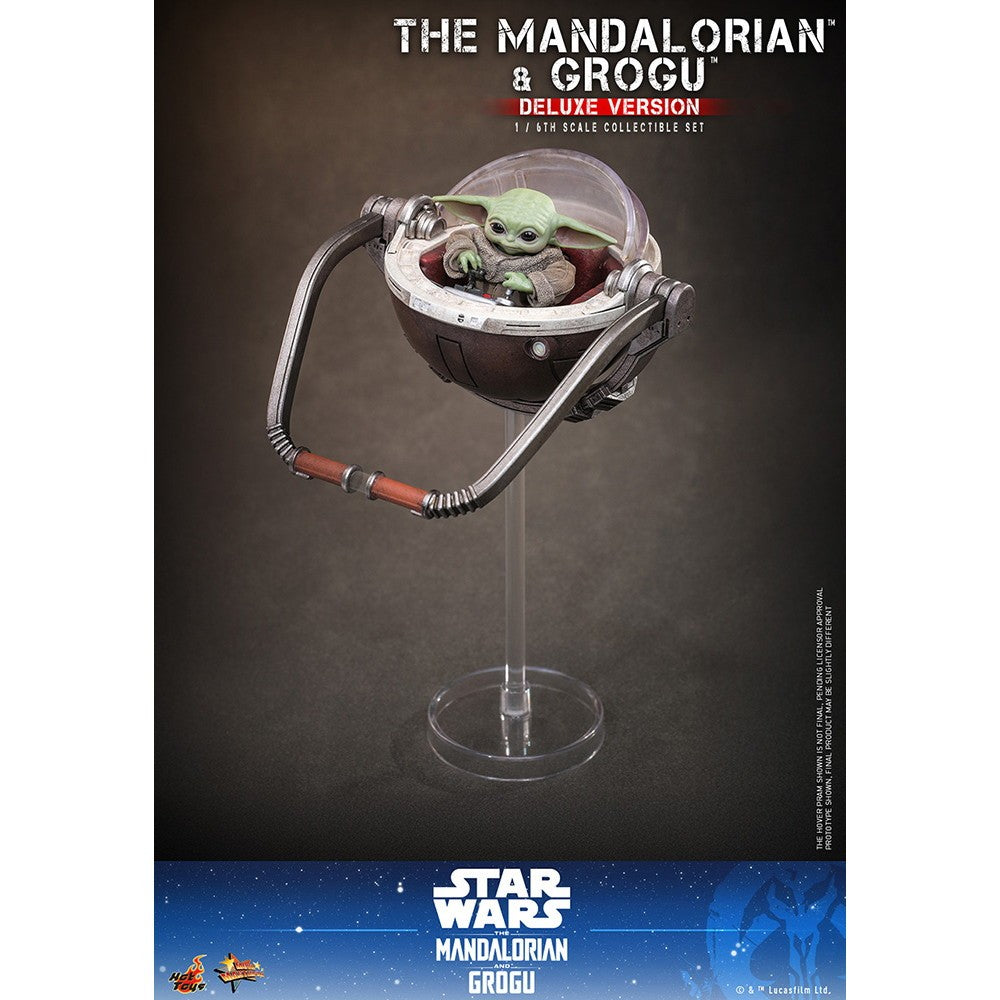 【予約安心出荷】[FIG] ムービー・マスターピース マンダロリアン&グローグー(デラックス版) STAR WARS(スター・ウォーズ)/マンダロリアン・アンド・グローグー 1/6 完成品 可動フィギュア(MM#872) ホットトイズ(2026年12月)