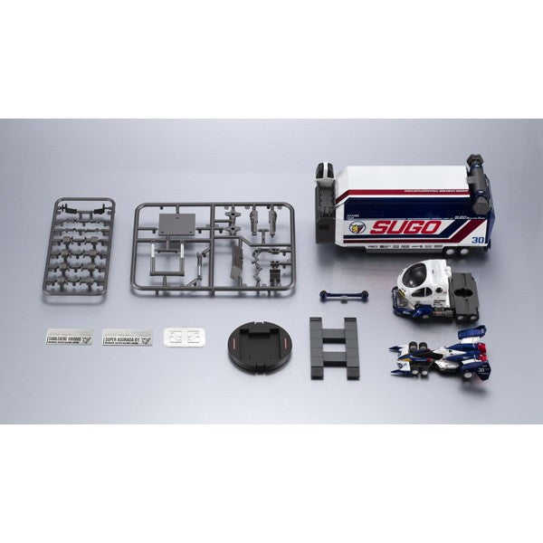 【予約安心出荷】[FIG] C.F.C.サイバーフォーミュラコレクション -Heritage Edition- DX スゴウレガード10V5000&スーパーアスラーダ01 サーキットモード 新世紀GPXサイバーフォーミュラ 完成品 可動フィギュア メガハウス(2026年10月)