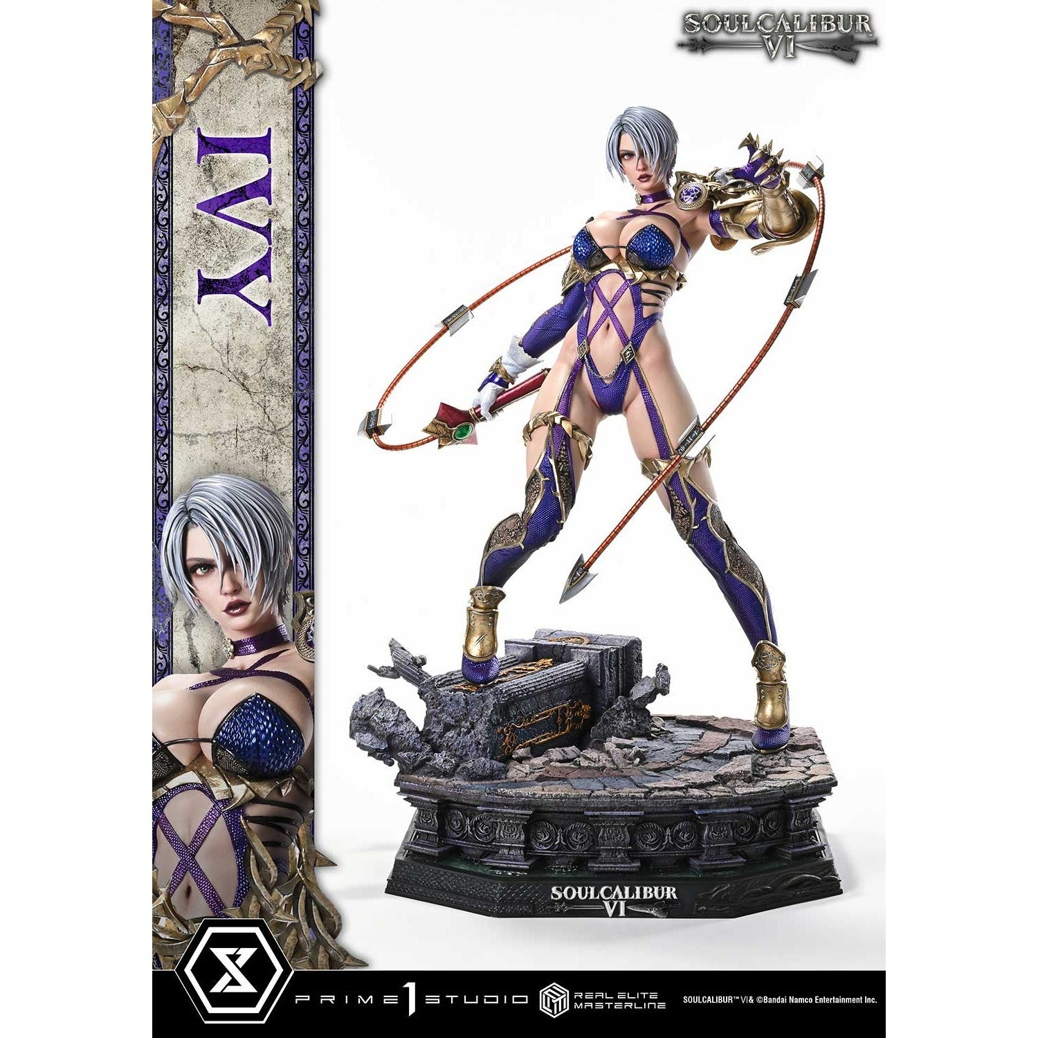 【予約安心出荷】[FIG] リアルエリートマスターライン アイヴィー SOULCALIBUR VI(ソウルキャリバー 6) 1/4 完成品 フィギュア(REMSC6-01) プライム1スタジオ(2027年11月)