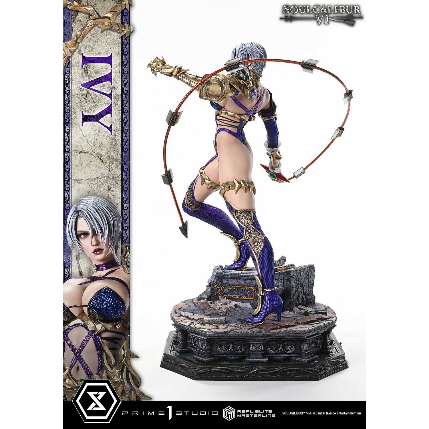 【予約安心出荷】[FIG] リアルエリートマスターライン アイヴィー SOULCALIBUR VI(ソウルキャリバー 6) 1/4 完成品 フィギュア(REMSC6-01) プライム1スタジオ(2027年11月)
