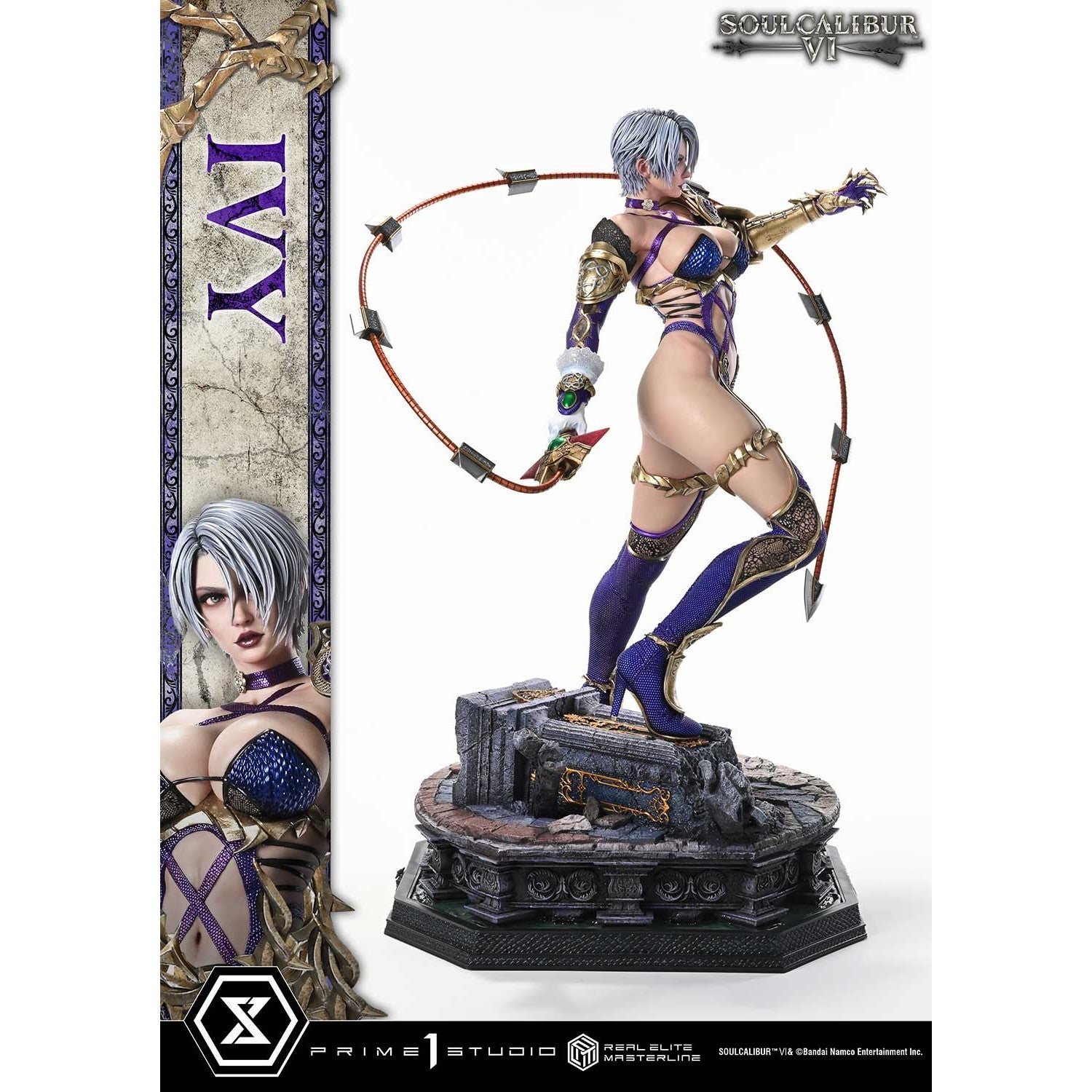 【予約安心出荷】[FIG] リアルエリートマスターライン アイヴィー SOULCALIBUR VI(ソウルキャリバー 6) 1/4 完成品 フィギュア(REMSC6-01) プライム1スタジオ(2027年11月)