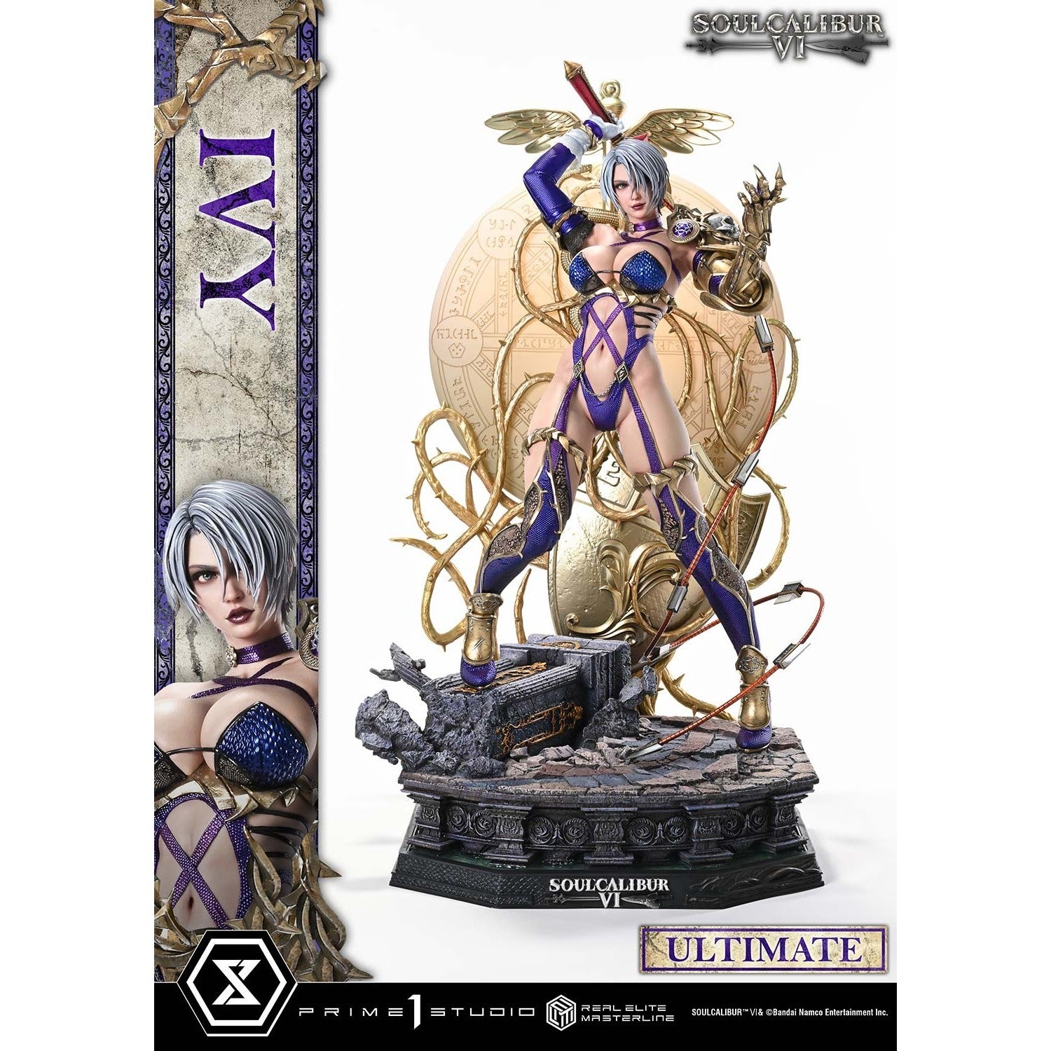 【予約安心出荷】[FIG] リアルエリートマスターライン アイヴィー アルティメット版 SOULCALIBUR VI(ソウルキャリバー 6) 1/4 完成品 フィギュア(REMSC6-01UT) プライム1スタジオ(2027年11月)