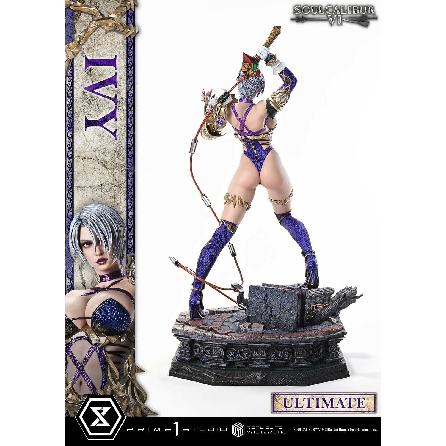 【予約安心出荷】[FIG] リアルエリートマスターライン アイヴィー アルティメット版 SOULCALIBUR VI(ソウルキャリバー 6) 1/4 完成品 フィギュア(REMSC6-01UT) プライム1スタジオ(2027年11月)