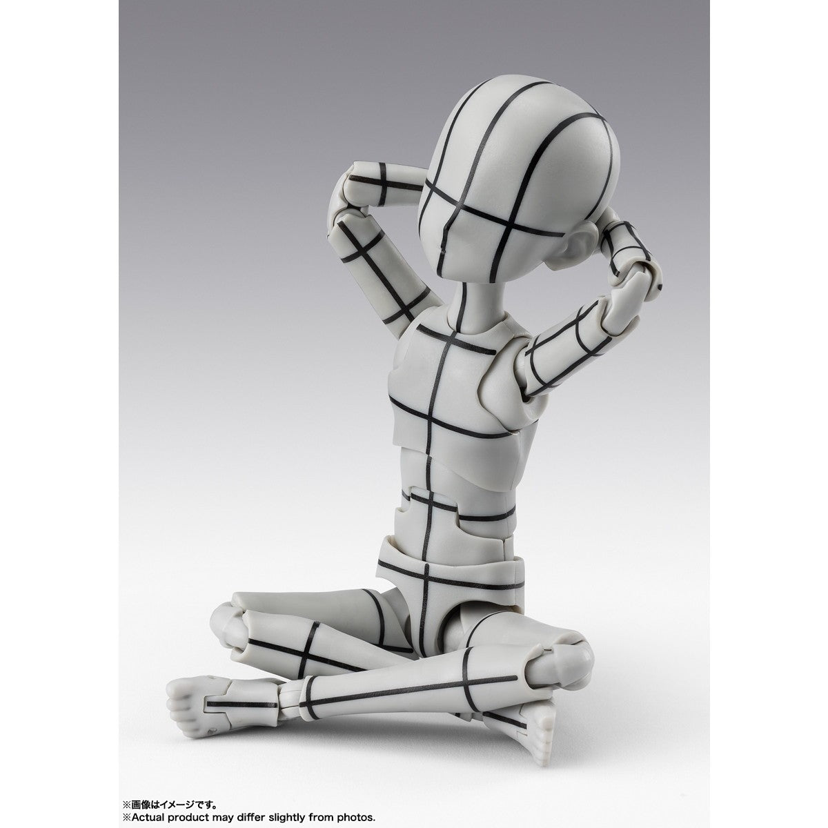 【新品】【お取り寄せ】[FIG] S.H.Figuarts(フィギュアーツ) ボディくん -杉森建- Edition-ワイヤーフレーム-(Gray Color Ver.) ボディくん/ボディちゃんシリーズ 完成品 可動フィギュア バンダイスピリッツ(20260829)