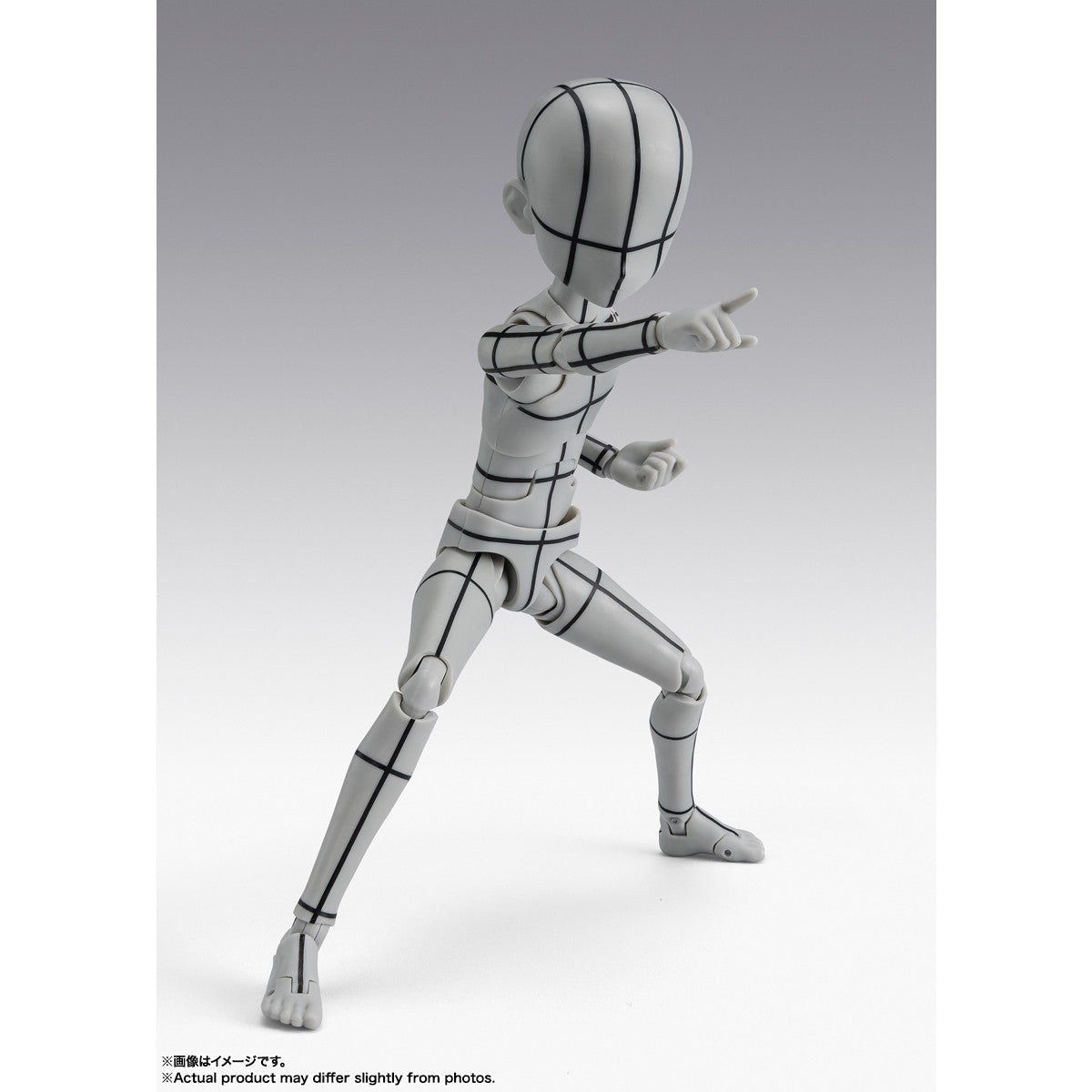 【新品】【お取り寄せ】[FIG] S.H.Figuarts(フィギュアーツ) ボディくん -杉森建- Edition-ワイヤーフレーム-(Gray Color Ver.) ボディくん/ボディちゃんシリーズ 完成品 可動フィギュア バンダイスピリッツ(20260829)