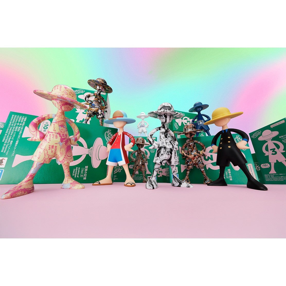 【新品】【お取り寄せ】[FIG] (BOX) LUFFY's(ルフィズ) 冒険の記憶[Vol.3] ONE PIECE(ワンピース) フィギュア(10個) バンダイスピリッツ(20260822)