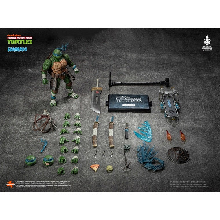 【予約安心出荷】[FIG] 初回特典付属 レオナルド 豪華版 ティーンエイジ・ミュータント・ニンジャ・タートルズ 完成品 合金可動フィギュア HEATBOYS(ヒートボーイズ)(2026年9月)