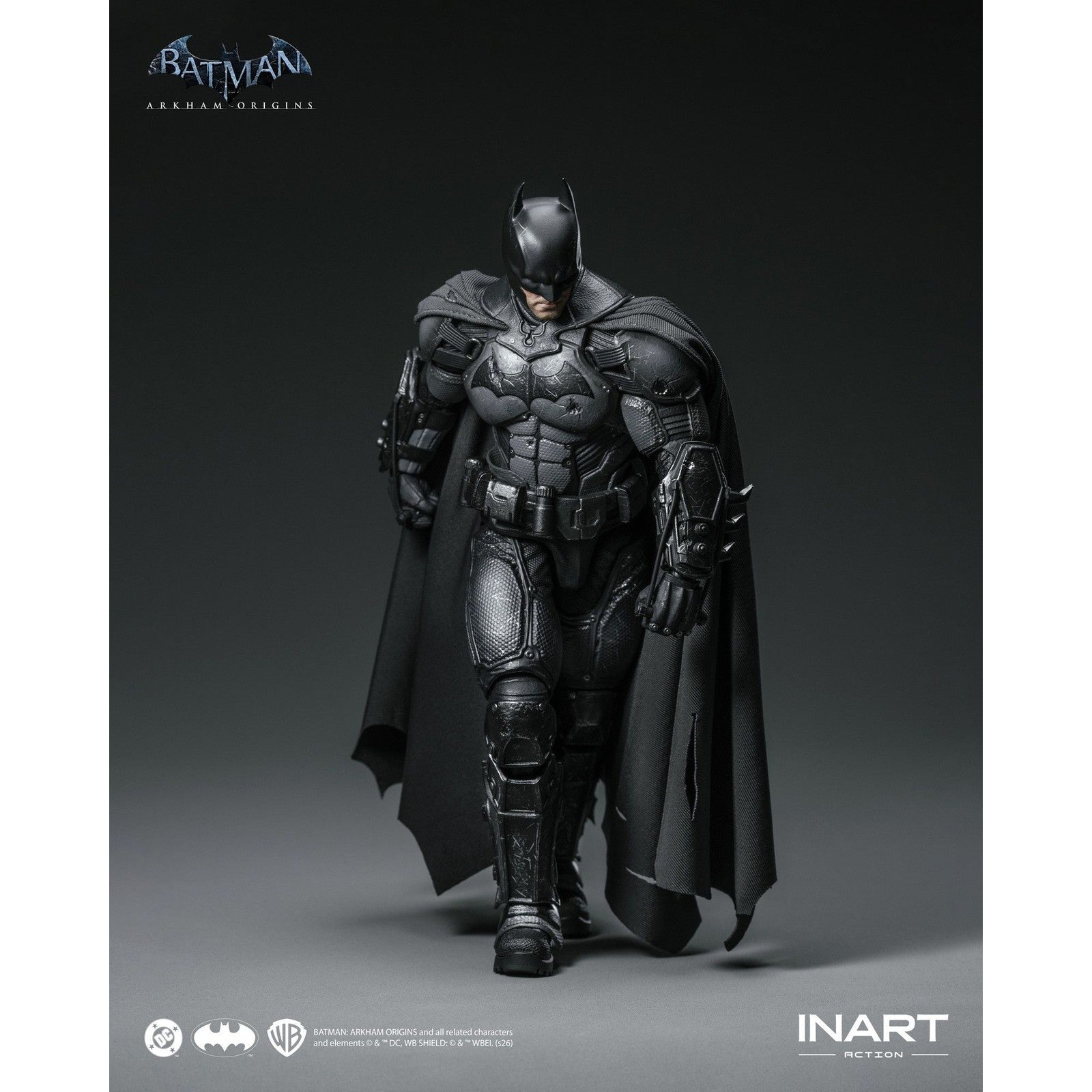 【予約安心出荷】[FIG] バットマン(バットマン:アーカム・ビギンズ)バトルダメージ ver. アクションフィギュア BATMAN:ARKHAM ORIGINS 完成品 可動フィギュア INART(インアート)(2026年12月)