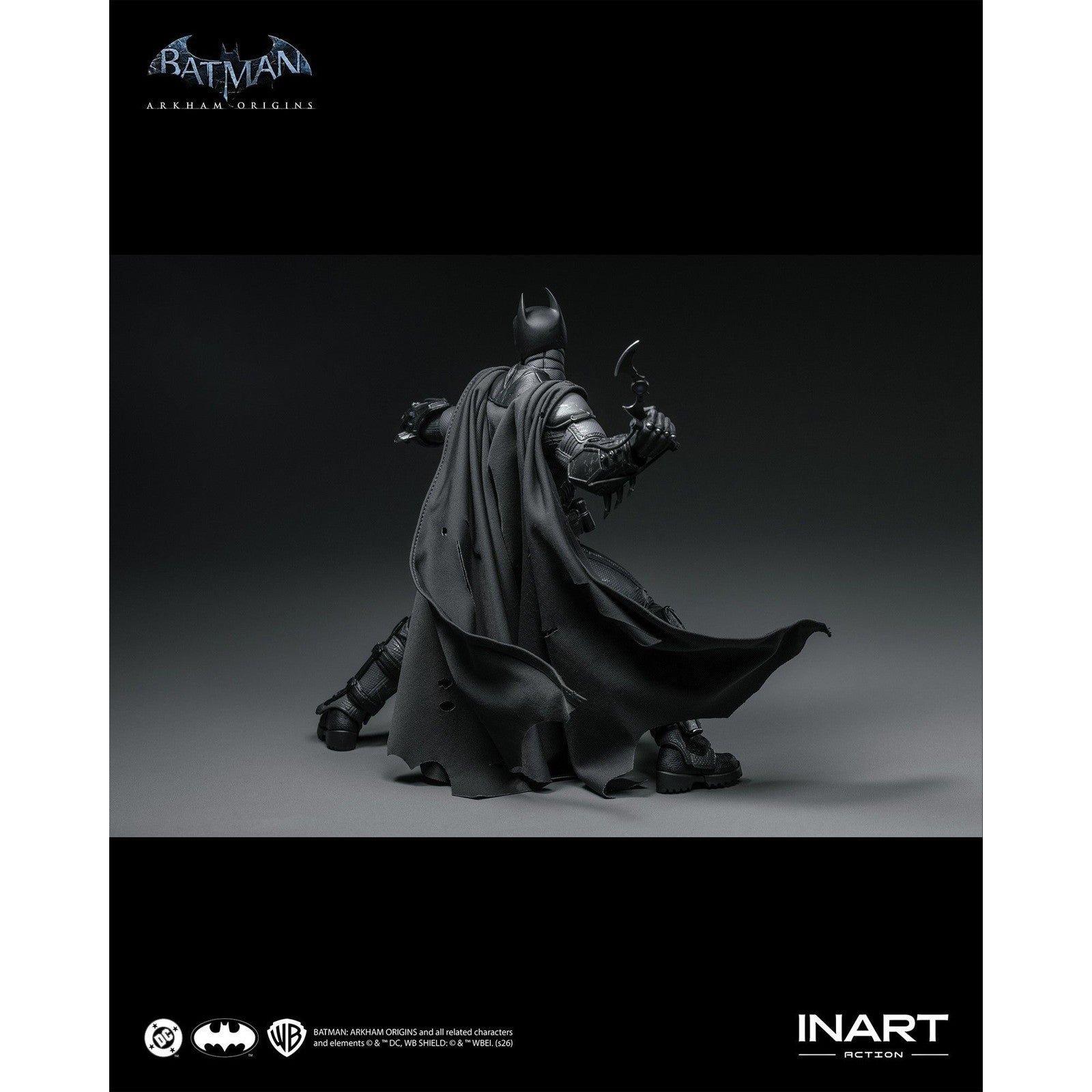 【予約安心出荷】[FIG] バットマン(バットマン:アーカム・ビギンズ)バトルダメージ ver. アクションフィギュア BATMAN:ARKHAM ORIGINS 完成品 可動フィギュア INART(インアート)(2026年12月)