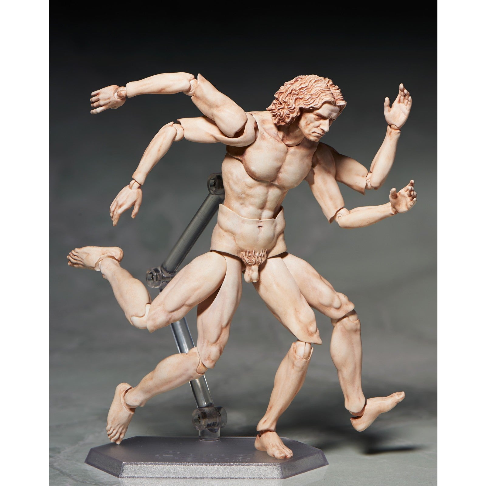 【予約安心出荷】[FIG] (再々販) figma(フィグマ) SP-075 ウィトルウィウス的人体図 テーブル美術館 完成品 可動フィギュア FREEing(フリーイング)(2027年2月)
