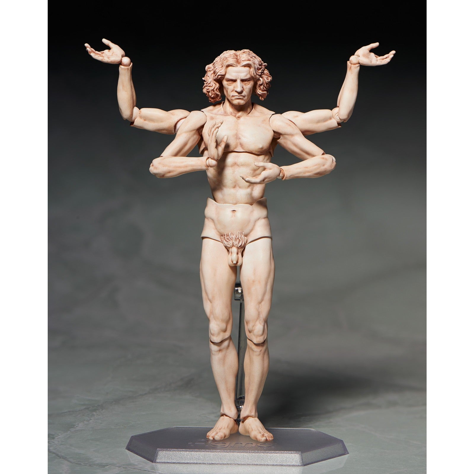 【予約安心出荷】[FIG] (再々販) figma(フィグマ) SP-075 ウィトルウィウス的人体図 テーブル美術館 完成品 可動フィギュア FREEing(フリーイング)(2027年2月)