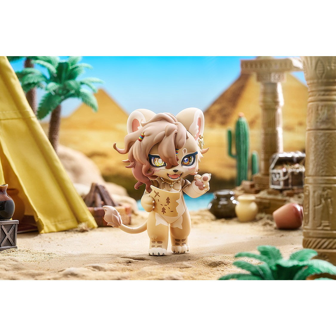 【予約安心出荷】[FIG] ステッカー付属 ねんどろいど 2999 August(オーガスト) FLUFFY LAND(フラッフィーランド) 完成品 可動フィギュア グッドスマイルアーツ上海(2027年1月)