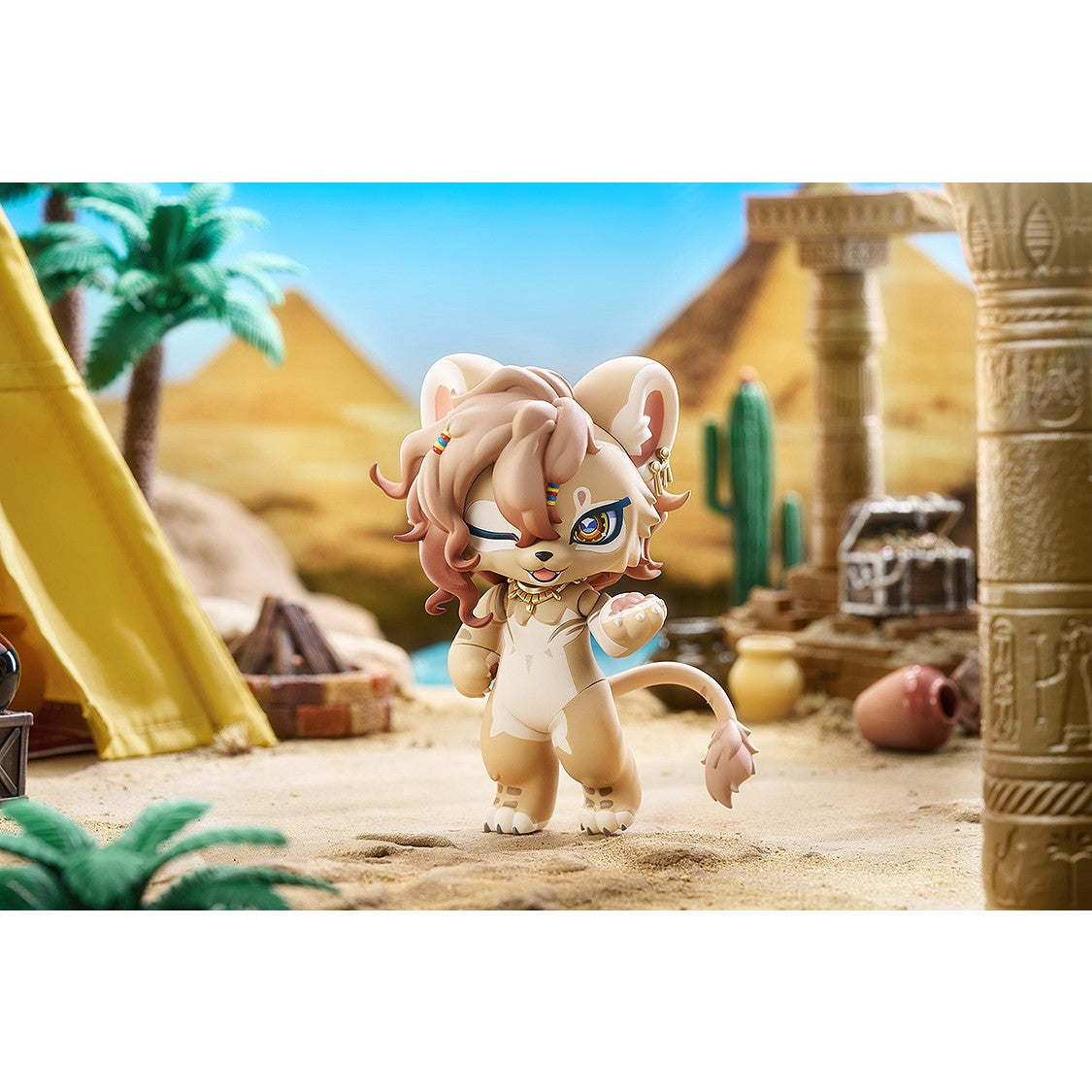 【予約安心出荷】[FIG] ステッカー付属 ねんどろいど 2999 August(オーガスト) FLUFFY LAND(フラッフィーランド) 完成品 可動フィギュア グッドスマイルアーツ上海(2027年1月)