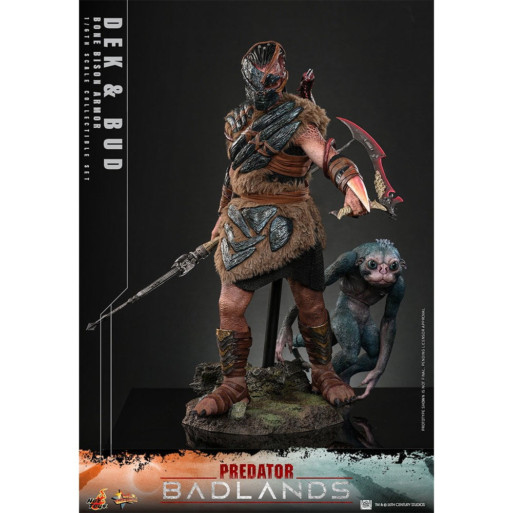 【予約安心出荷】[FIG] ムービー・マスターピース デク(ボーン・バイソン・アーマー)&バド プレデター:バッドランド 1/6 完成品 可動フィギュア(MM#873) ホットトイズ(2027年5月)