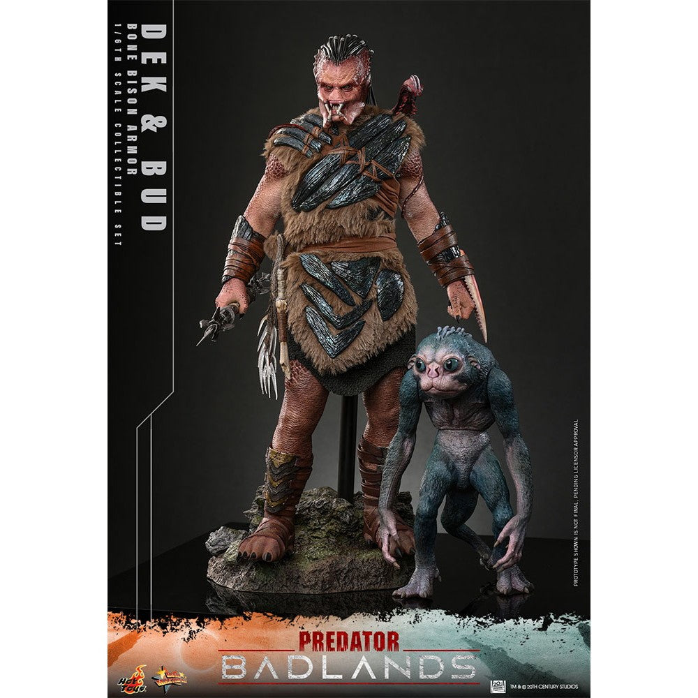 【予約安心出荷】[FIG] ムービー・マスターピース デク(ボーン・バイソン・アーマー)&バド プレデター:バッドランド 1/6 完成品 可動フィギュア(MM#873) ホットトイズ(2027年5月)