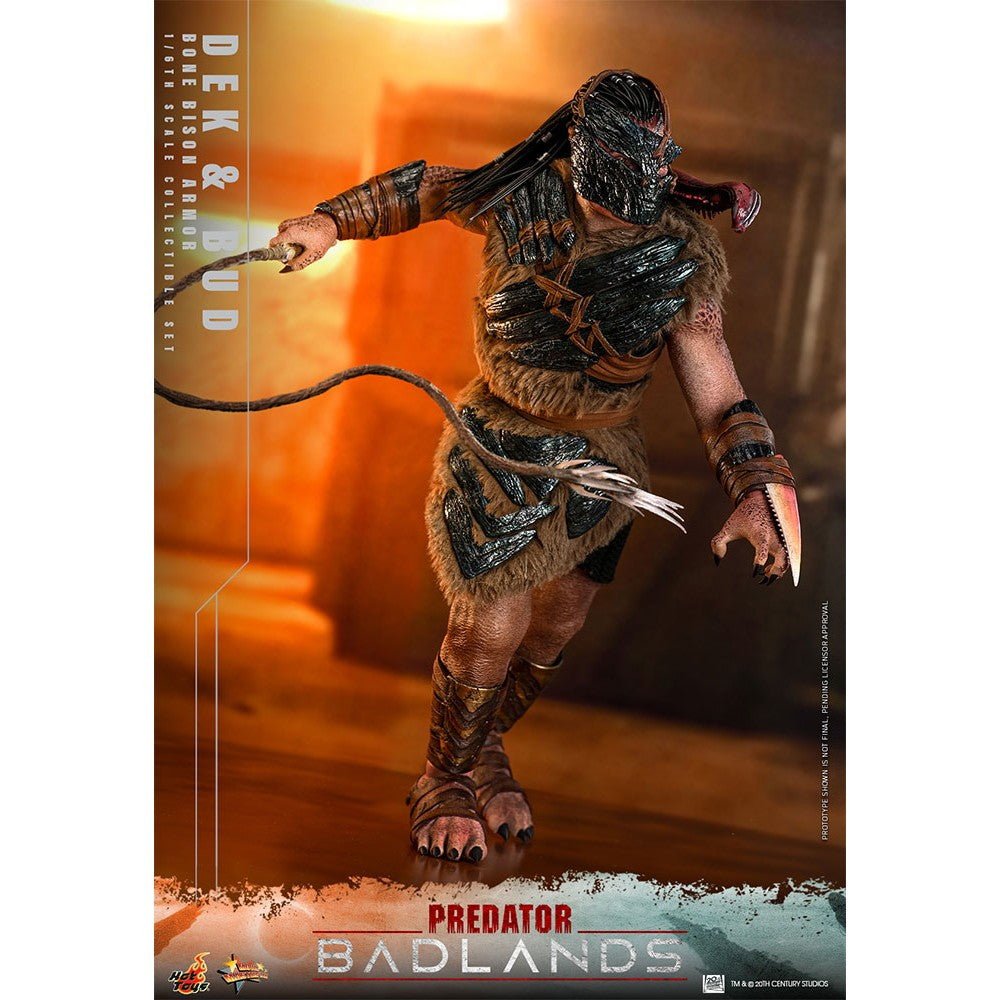 【予約安心出荷】[FIG] ムービー・マスターピース デク(ボーン・バイソン・アーマー)&バド プレデター:バッドランド 1/6 完成品 可動フィギュア(MM#873) ホットトイズ(2027年5月)