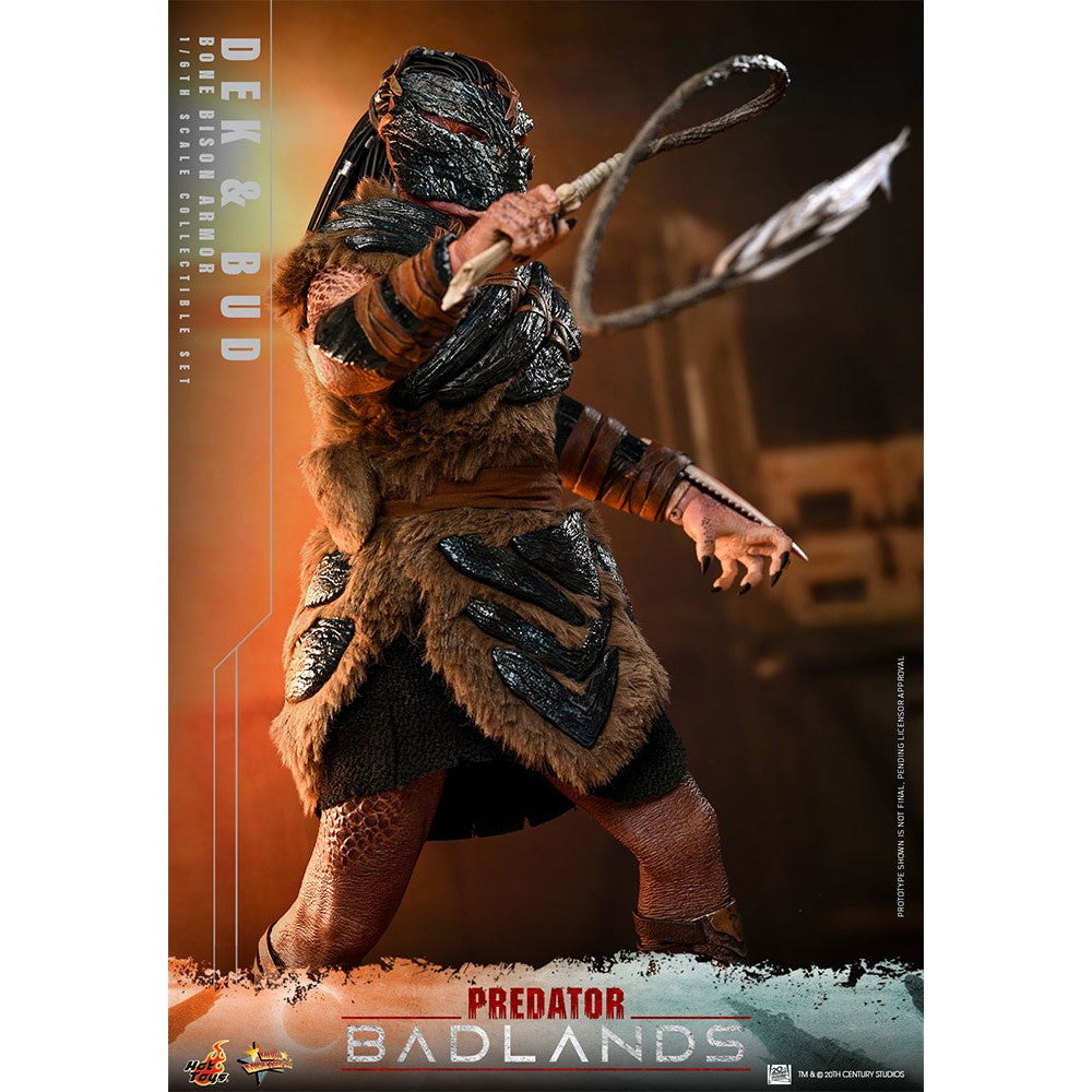【予約安心出荷】[FIG] ムービー・マスターピース デク(ボーン・バイソン・アーマー)&バド プレデター:バッドランド 1/6 完成品 可動フィギュア(MM#873) ホットトイズ(2027年5月)