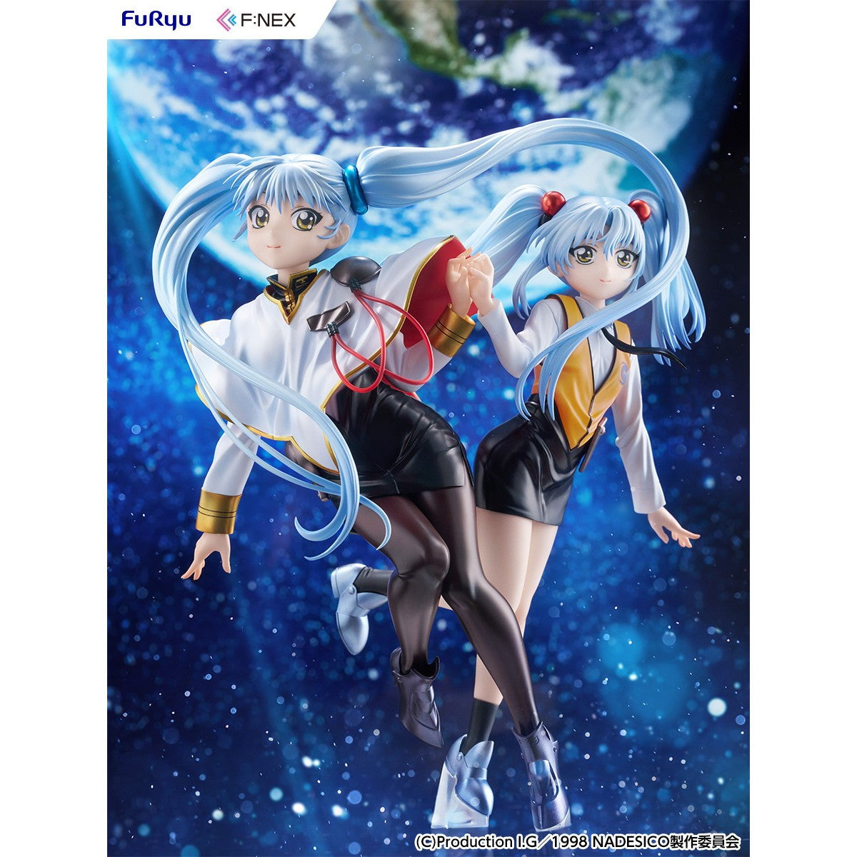 【予約安心出荷】[FIG] ホシノ・ルリ Wルリルリ ver. 機動戦艦ナデシコ -The prince of darkness- 1/7 完成品 フィギュア(AMU-FNX1215) フリュー(2026年11月)