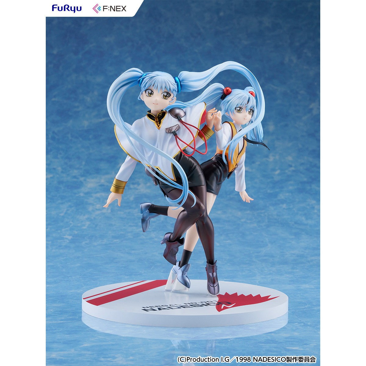 【予約安心出荷】[FIG] ホシノ・ルリ Wルリルリ ver. 機動戦艦ナデシコ -The prince of darkness- 1/7 完成品 フィギュア(AMU-FNX1215) フリュー(2026年11月)