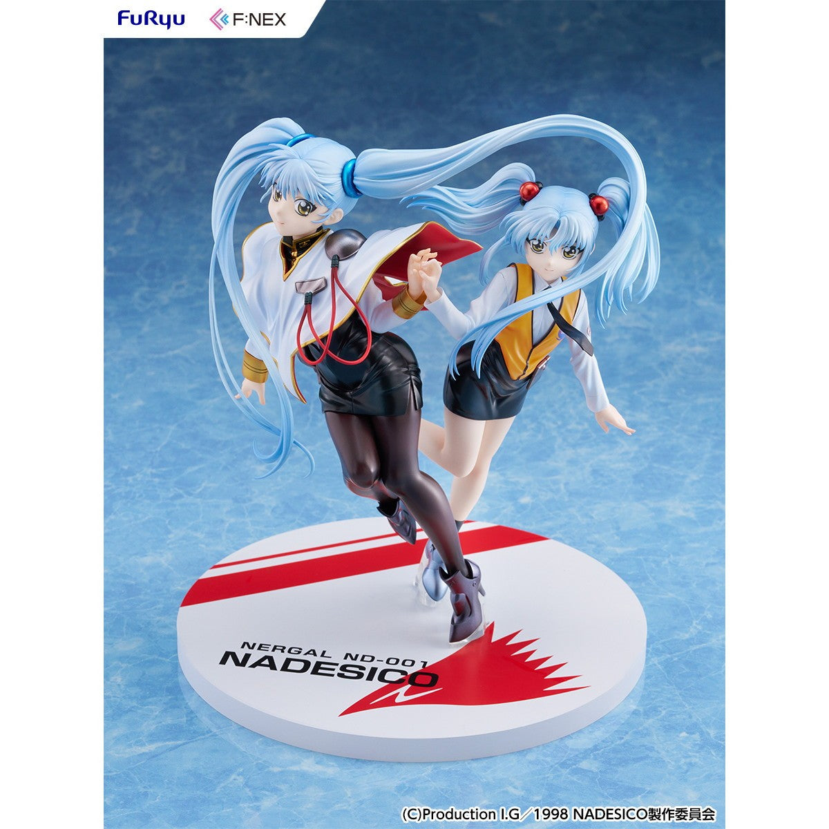 【予約安心出荷】[FIG] ホシノ・ルリ Wルリルリ ver. 機動戦艦ナデシコ -The prince of darkness- 1/7 完成品 フィギュア(AMU-FNX1215) フリュー(2026年11月)
