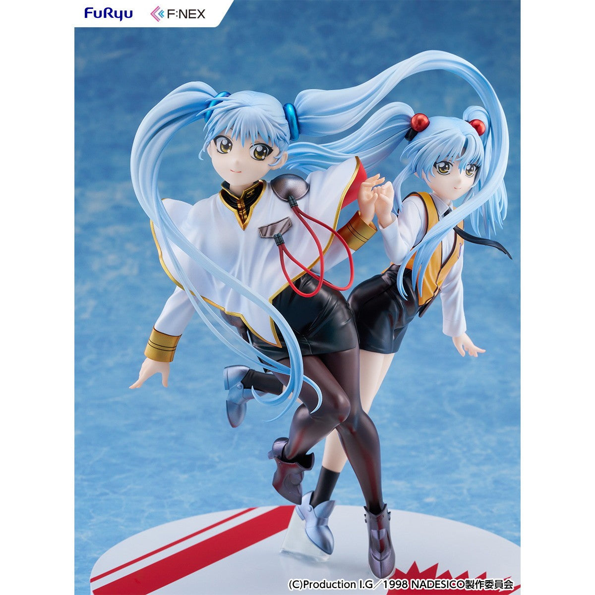 【予約安心出荷】[FIG] ホシノ・ルリ Wルリルリ ver. 機動戦艦ナデシコ -The prince of darkness- 1/7 完成品 フィギュア(AMU-FNX1215) フリュー(2026年11月)
