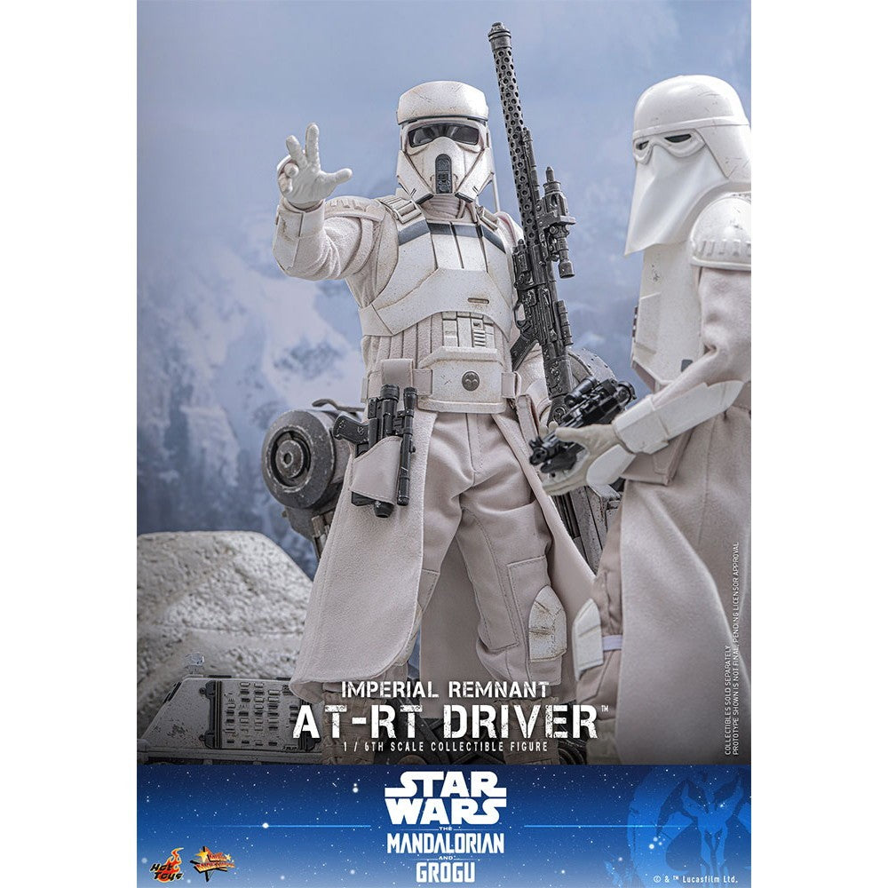 【予約安心出荷】[FIG] ムービー・マスターピース インペリアル・レムナント AT-RTドライバー STAR WARS(スター・ウォーズ)/マンダロリアン・アンド・グローグー 1/6 完成品 可動フィギュア(MM#853) ホットトイズ(2026年6月)