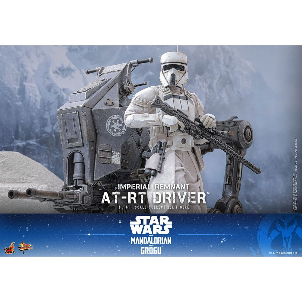 【予約安心出荷】[FIG] ムービー・マスターピース インペリアル・レムナント AT-RTドライバー STAR WARS(スター・ウォーズ)/マンダロリアン・アンド・グローグー 1/6 完成品 可動フィギュア(MM#853) ホットトイズ(2026年6月)