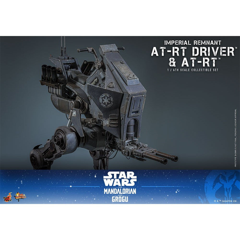 【予約安心出荷】[FIG] ムービー・マスターピース インペリアル・レムナント AT-RTドライバー&AT-RT STAR WARS(スター・ウォーズ)/マンダロリアン・アンド・グローグー 1/6 完成品 可動フィギュア(MM#875) ホットトイズ(2027年5月)
