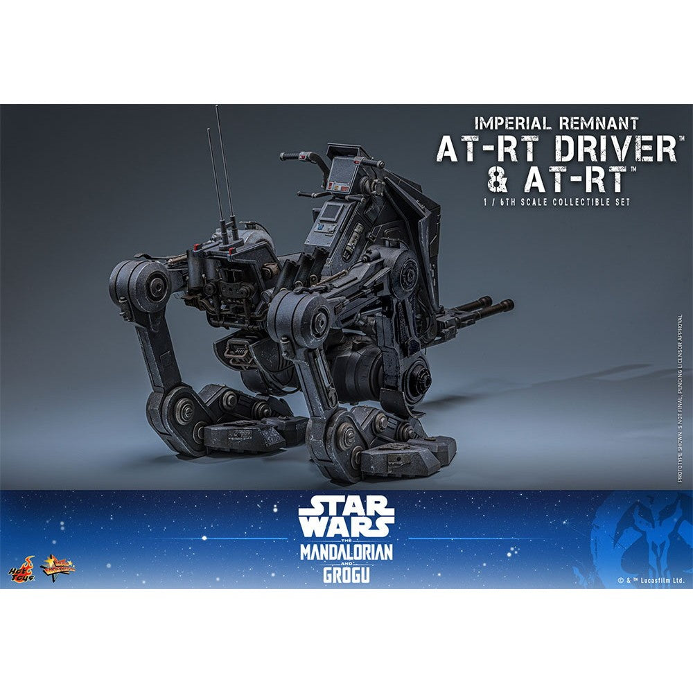 【予約安心出荷】[FIG] ムービー・マスターピース インペリアル・レムナント AT-RTドライバー&AT-RT STAR WARS(スター・ウォーズ)/マンダロリアン・アンド・グローグー 1/6 完成品 可動フィギュア(MM#875) ホットトイズ(2027年5月)