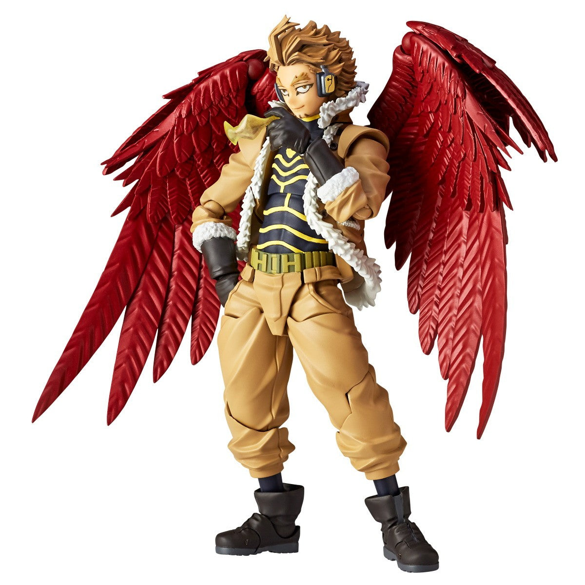【予約安心出荷】[FIG] (再販) リボルテック アメイジング・ヤマグチ ホークス 僕のヒーローアカデミア 完成品 可動フィギュア(NR124) 海洋堂(2026年12月)