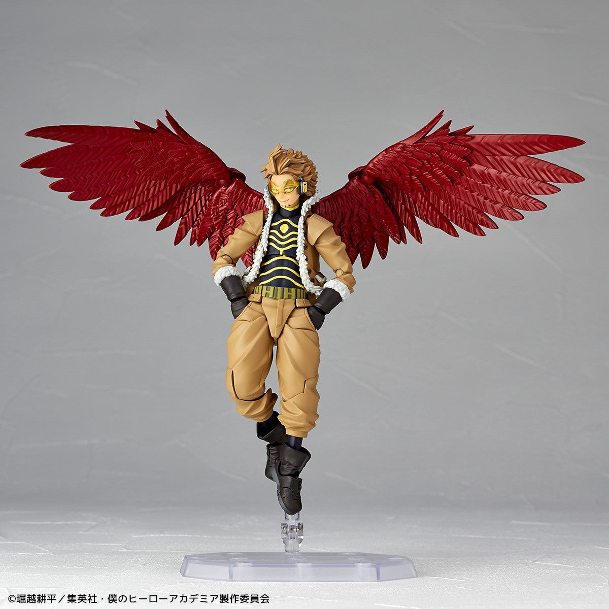 【予約安心出荷】[FIG] (再販) リボルテック アメイジング・ヤマグチ ホークス 僕のヒーローアカデミア 完成品 可動フィギュア(NR124) 海洋堂(2026年12月)