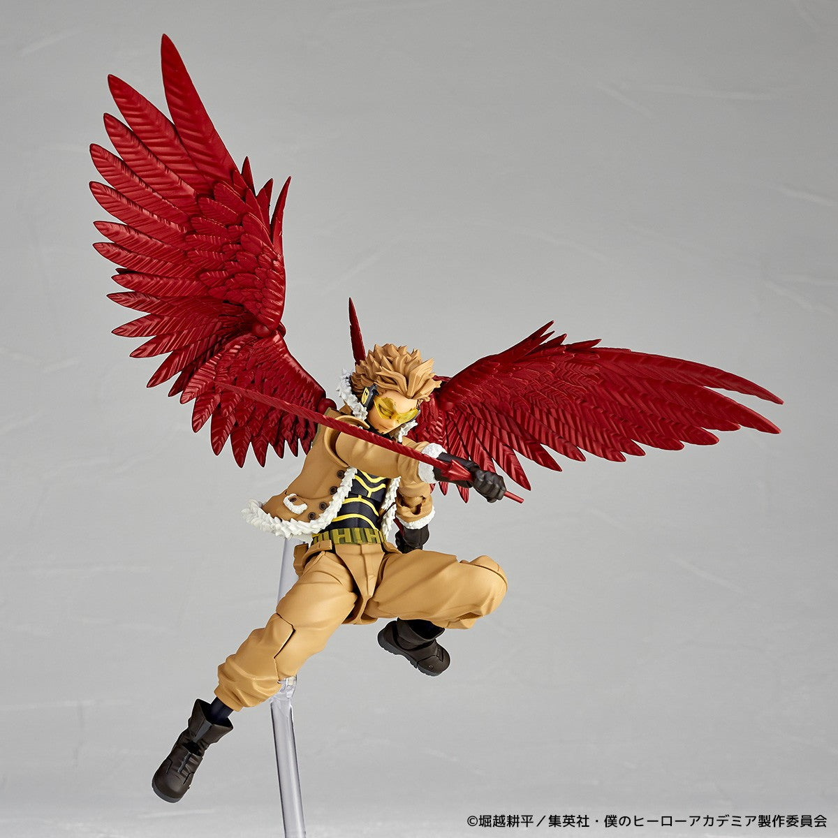 【予約安心出荷】[FIG] (再販) リボルテック アメイジング・ヤマグチ ホークス 僕のヒーローアカデミア 完成品 可動フィギュア(NR124) 海洋堂(2026年12月)
