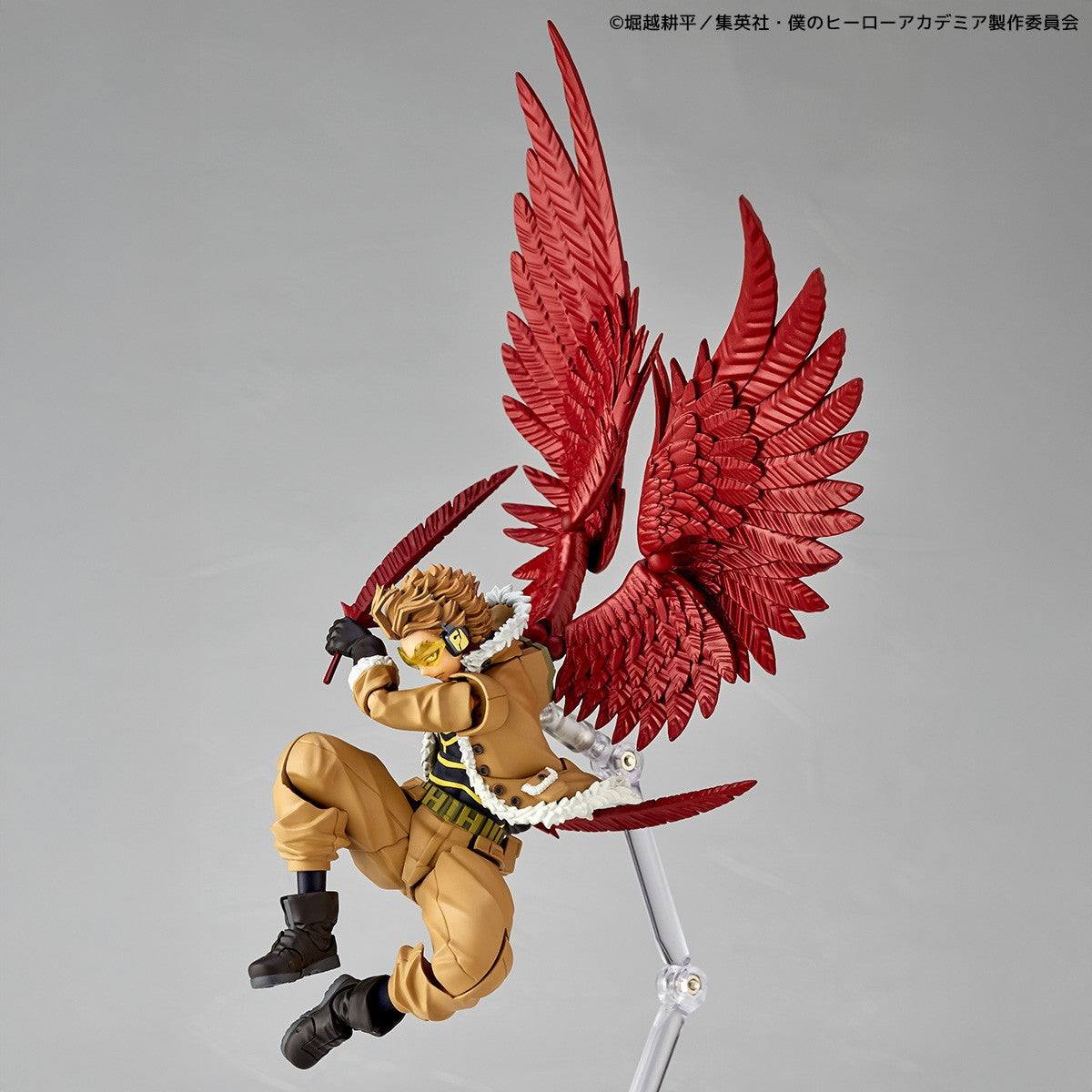 【予約安心出荷】[FIG] (再販) リボルテック アメイジング・ヤマグチ ホークス 僕のヒーローアカデミア 完成品 可動フィギュア(NR124) 海洋堂(2026年12月)