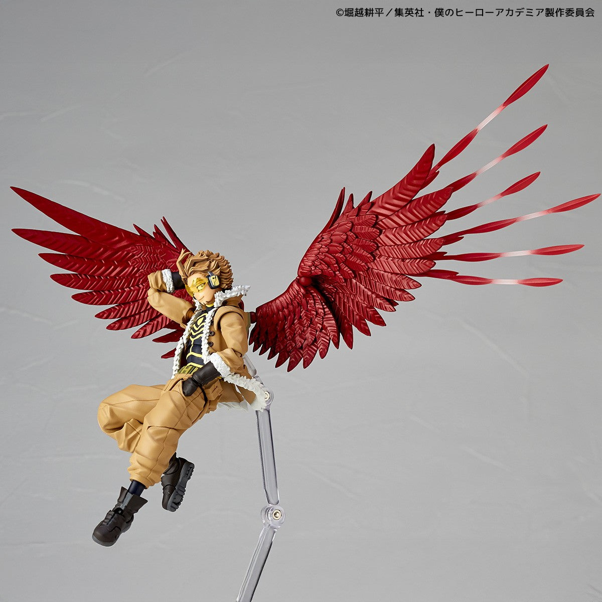 【予約安心出荷】[FIG] (再販) リボルテック アメイジング・ヤマグチ ホークス 僕のヒーローアカデミア 完成品 可動フィギュア(NR124) 海洋堂(2026年12月)