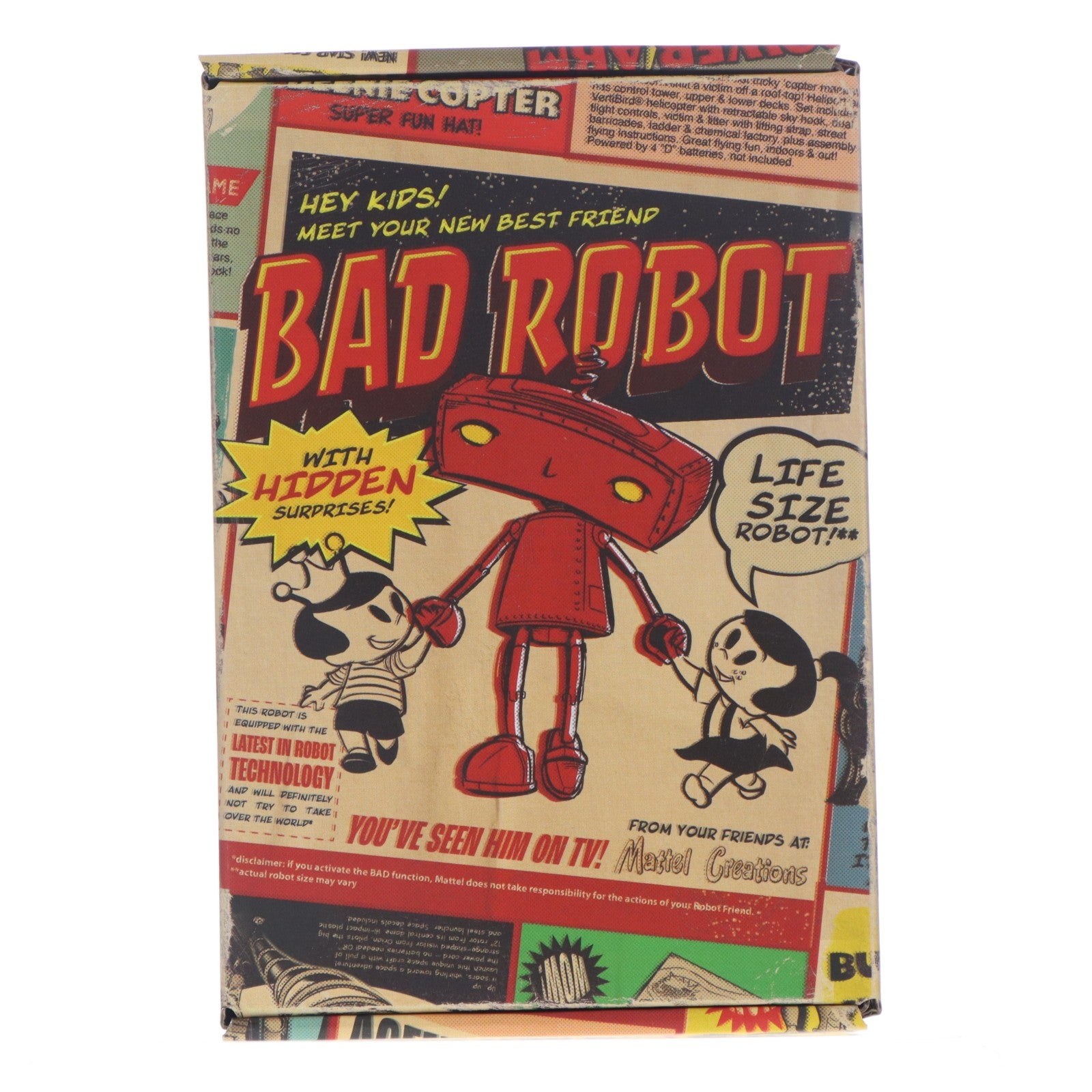 【中古即納】[FIG] Bad Robot(バッド・ロボット) Bad Robot Productions(バッド・ロボット・プロダクションズ) 完成品 プレミアムアクションフィギュア マテル(20211231)