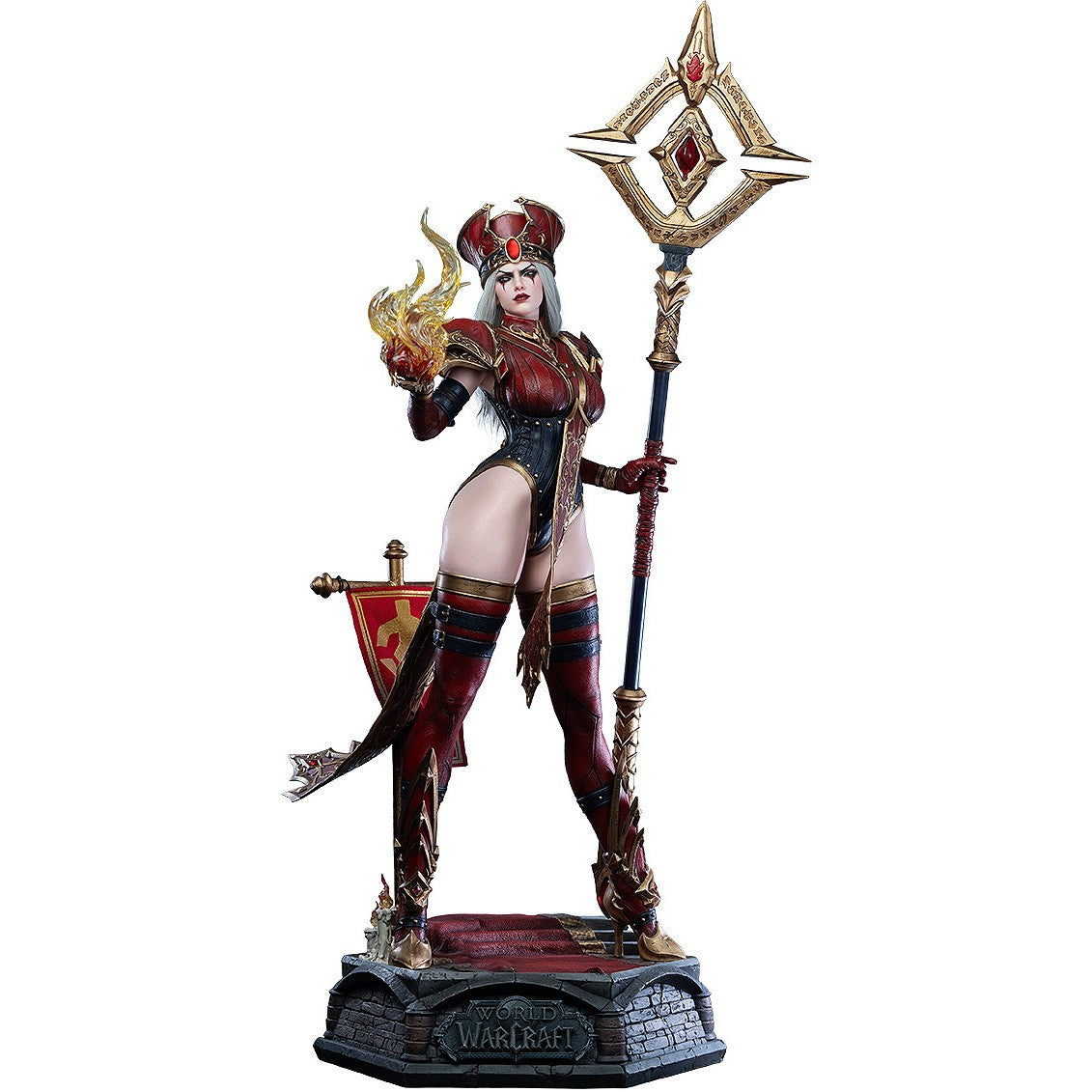 【予約安心出荷】[FIG] 白旗付属 Infinity Studio X Blizzard サリー・ホワイトメイン World of Warcraft(ワールドオブウォークラフト) 1/3 完成品 フィギュア Infinity Studio(インフィニティスタジオ)(2027年1月)