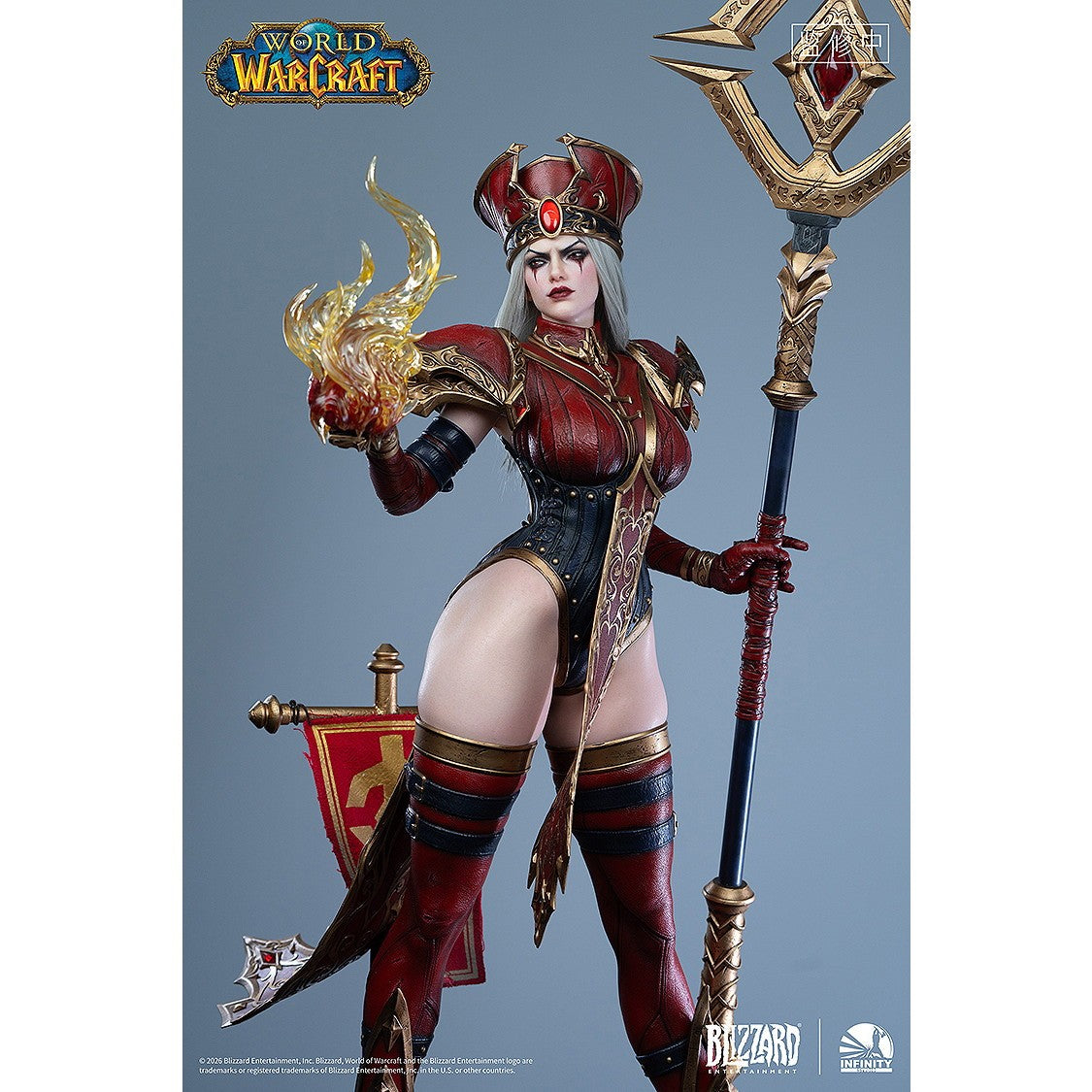 【予約安心出荷】[FIG] 白旗付属 Infinity Studio X Blizzard サリー・ホワイトメイン World of Warcraft(ワールドオブウォークラフト) 1/3 完成品 フィギュア Infinity Studio(インフィニティスタジオ)(2027年1月)