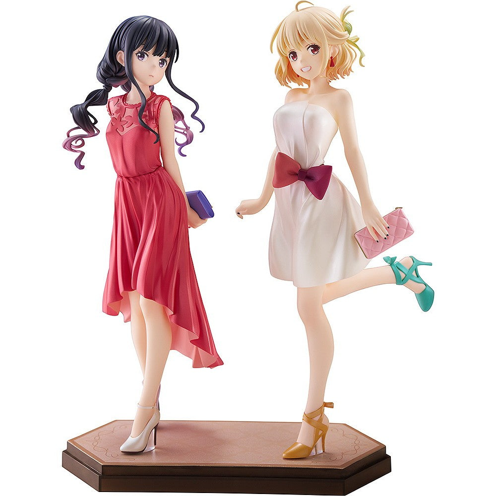 【予約安心出荷】[FIG] POP UP PARADE(ポップアップパレード) 錦木千束&井ノ上たきな(にしきぎちさと&いのうえたきな) アフターパーリィ!Ver. L size リコリス・リコイル 完成品 フィギュア グッドスマイルカンパニー(2026年9月)